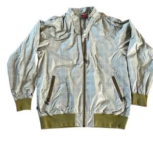 Nike Men Jacket XXL Olive Air Jordan Logo Jumpman Limited Golf Plaid NWT